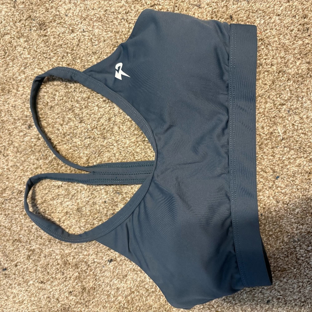Powerlete Shark Blue Sports Bra